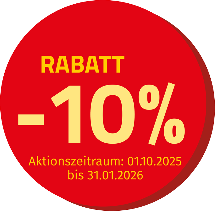 10% Rabatt
