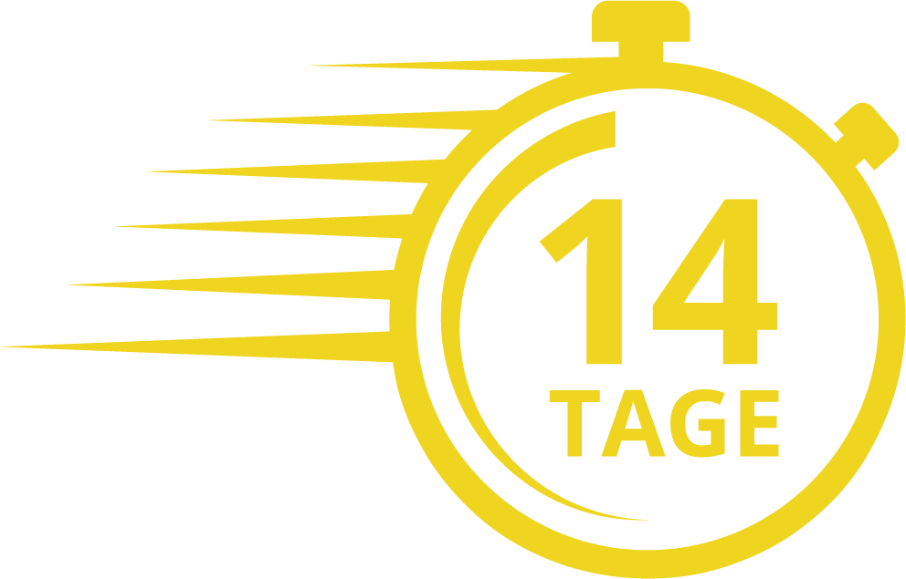 Öffnen nach 14 Tagen