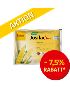 Josilac ferm 7,5% Rabatt bis 15. August 2026
