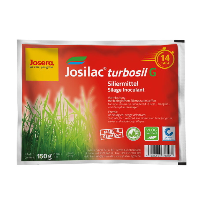 Zakiszacz do kiszonki Josilac Turbosil G saszetka 150g Zakiszacz do kiszonki Josilac Turbosil G saszetka 150g