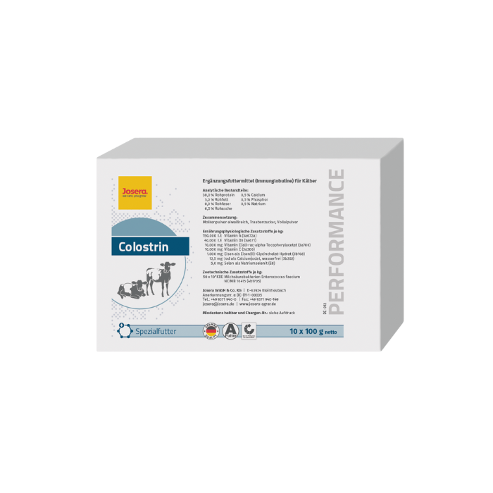 Produkt dla bydła Colostrin Produkt dla bydła Colostrin