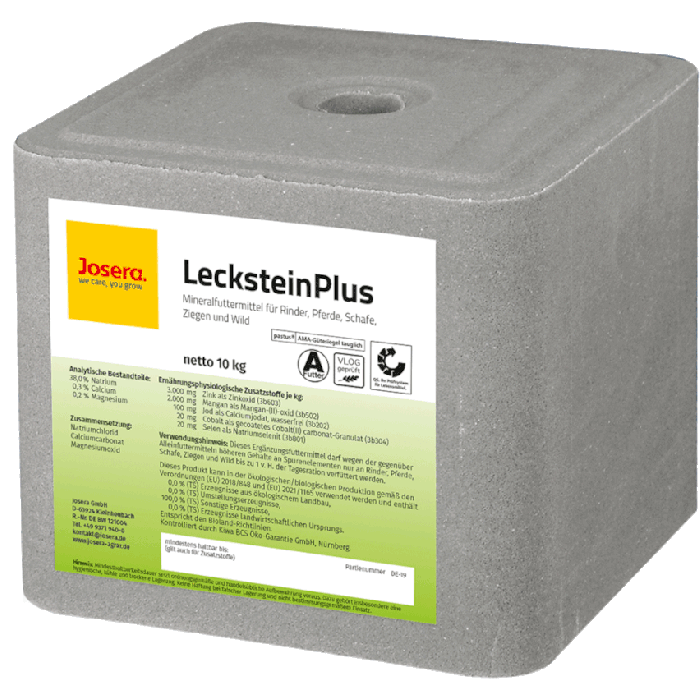 LecksteinPlus für Rinder, Pferde, Schafe, Ziegen und Wild LecksteinPlus für Rinder, Pferde, Schafe, Ziegen und Wild