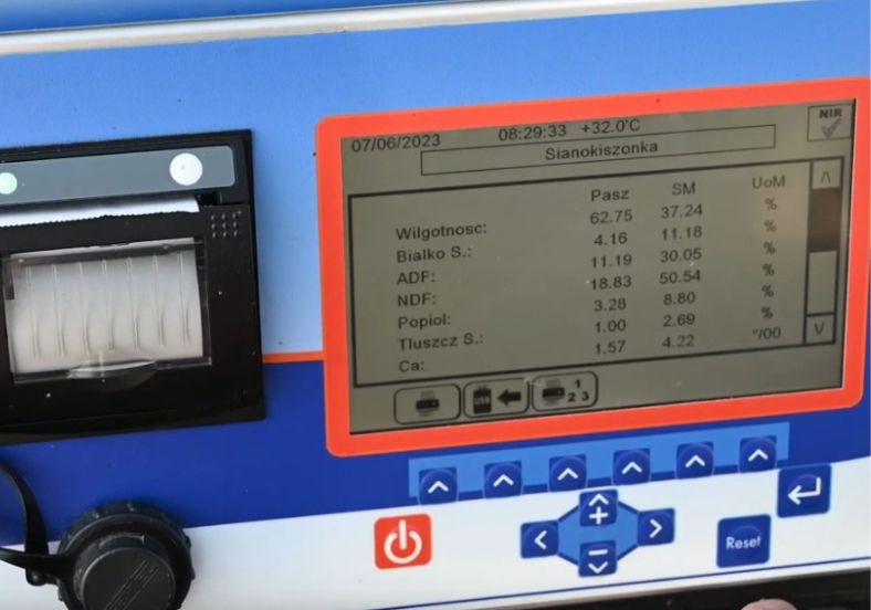 Analiza pasz metodą NIRS